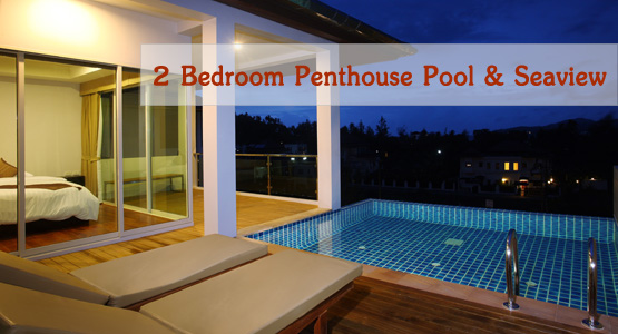2 Bedroom Penthouse Pool Suite