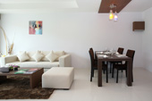 Living room & Dining area - 1 Bedroom Deluxe